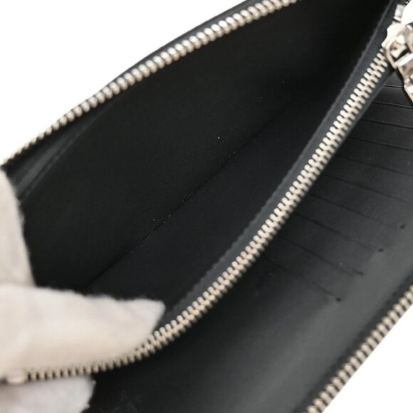 LOUIS VUITTON Zippy Walet Vertical Damier Cobalt Jungle Print - Picture 13 of 13